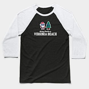 Virginia Beach Xmas Baseball T-Shirt